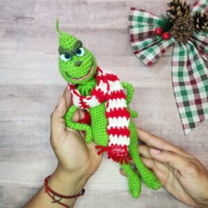 Grinch - esp AMIGURUMI 