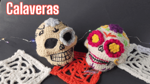 Calaveras a Crochet Patrón 