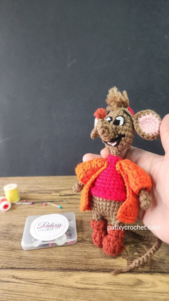 Jaq - Cinderella AMIGURUMI