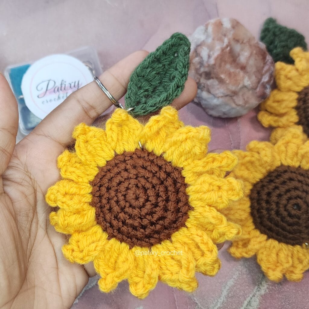 Girasoles Tejidos a Crochet 