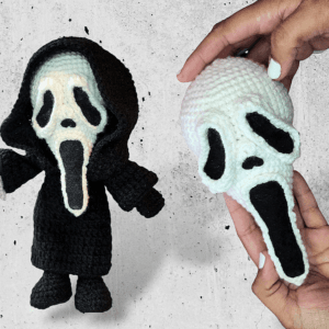 SCREAM Amigurumi de GHOSTFACE
