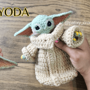 Grogu Amigurumi patrón 